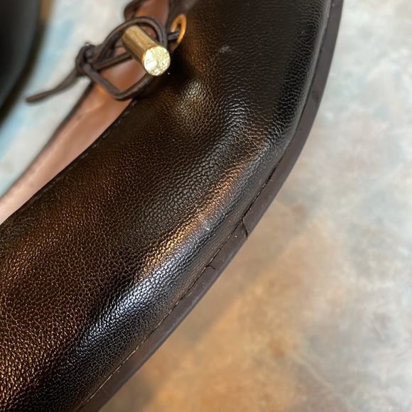 White mt. Black flat shoes (sz 8) - Picture 8 of 8